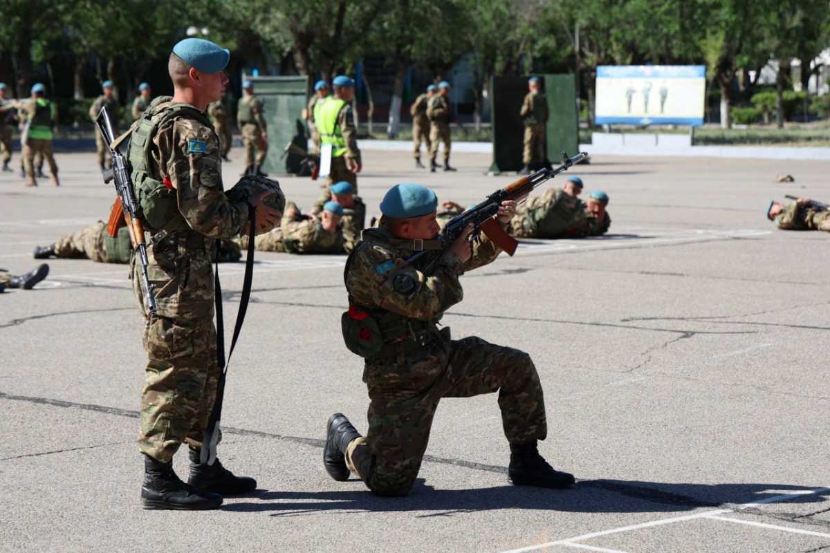Казахстанская армия совершенствует систему боевой подготовки