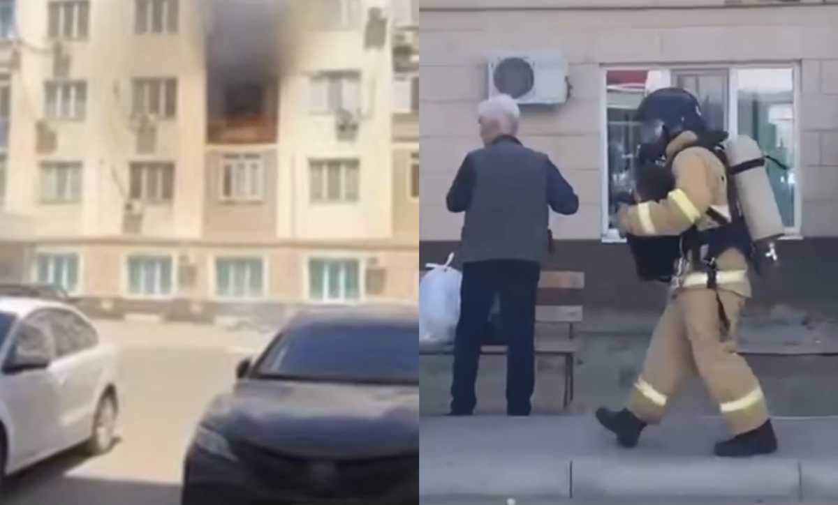 Ребёнка спасли при пожаре в жилом доме в Атырау