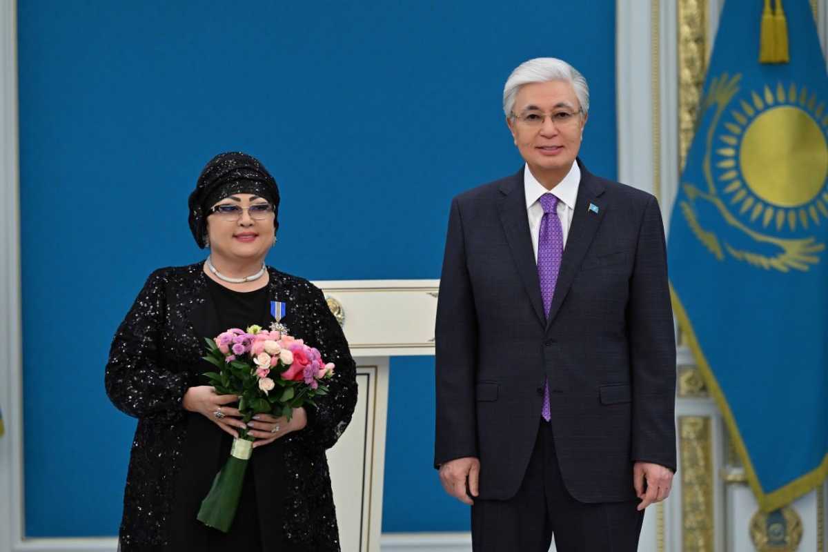 Касым-Жомарт Токаев вручил госнаграды деятелям культуры