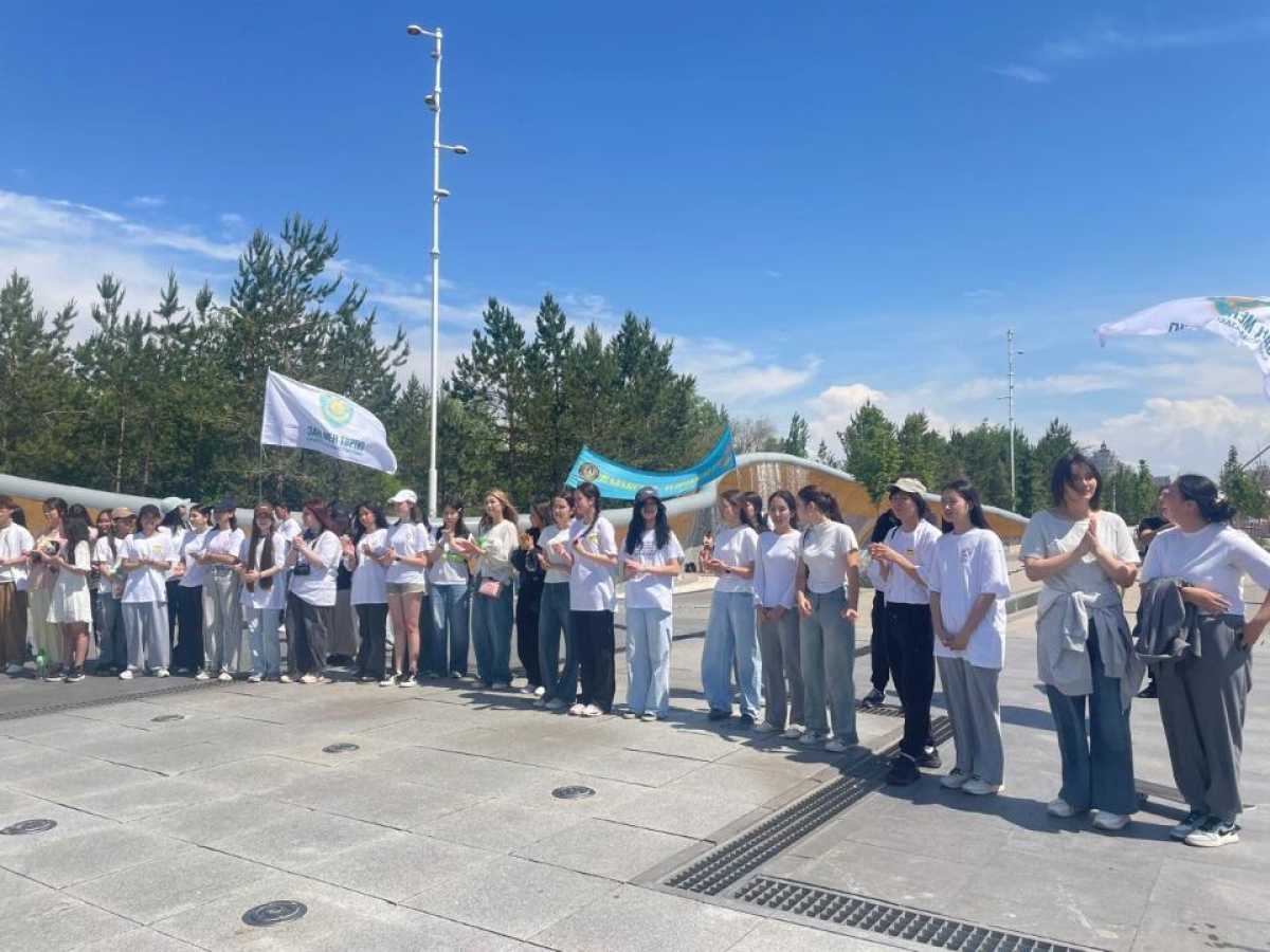В столице прошла масштабная акция по предупреждению наркомании среди молодёжи