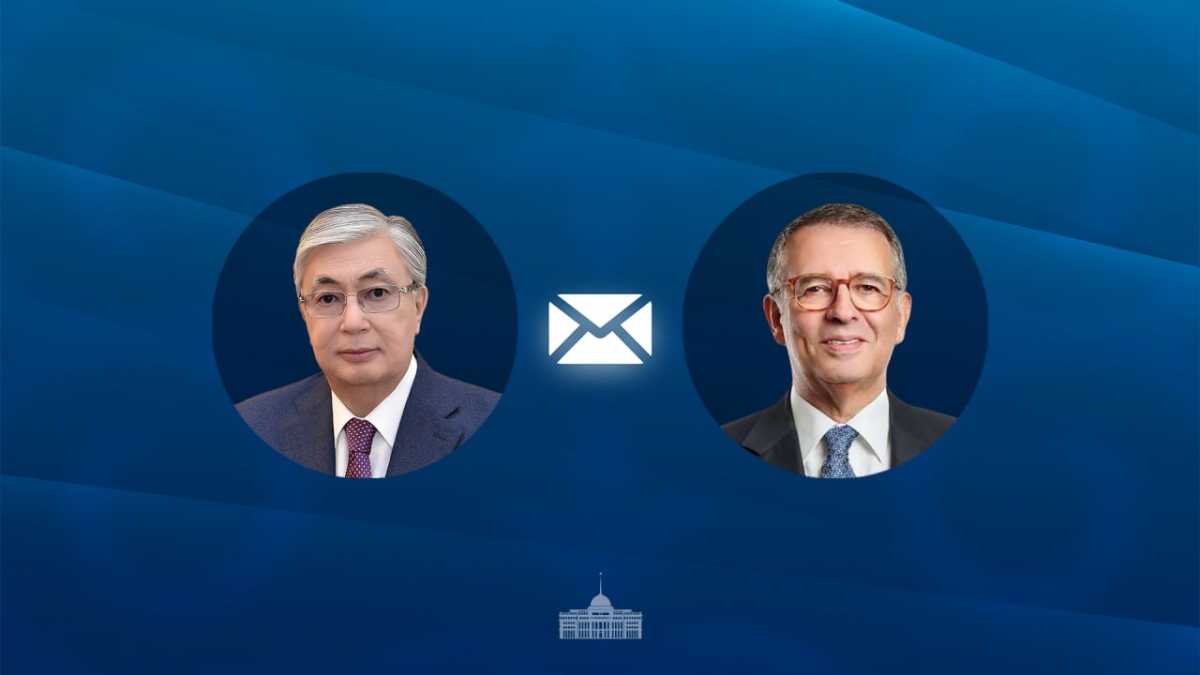 Токаев направил телеграмму поздравления президенту Португалии