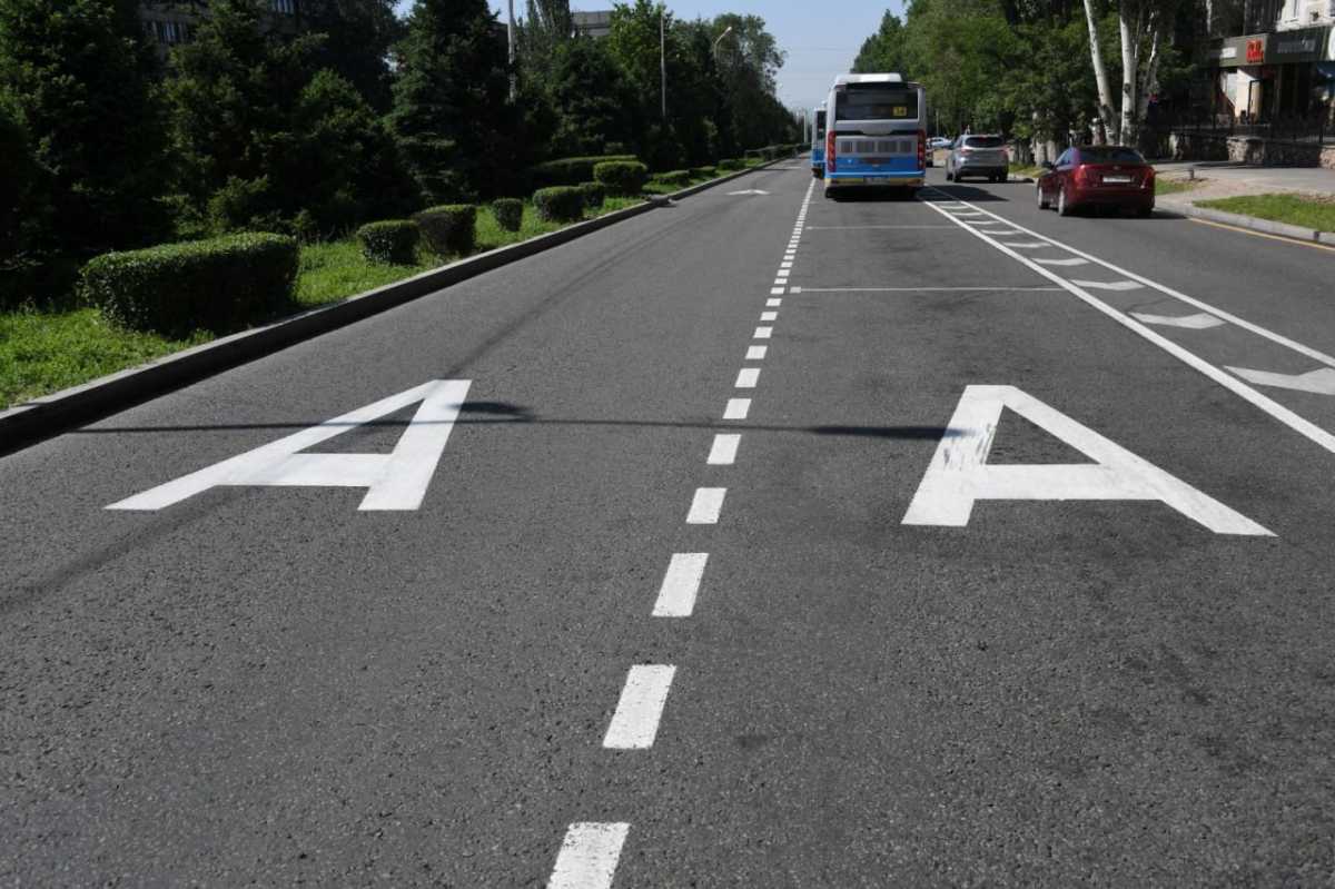Выделенная полоса для автобусов появится на улице Саина в Алматы