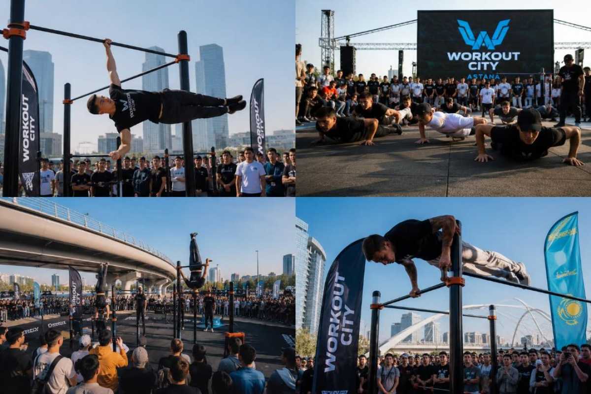 Street Workout: для астанчан три месяца будут проходить бесплатные открытые тренировки