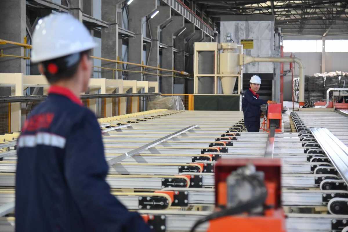 В Шымкенте запустили новый завод «Himmel Aluminium» стоимостью 3,5 млрд тенге