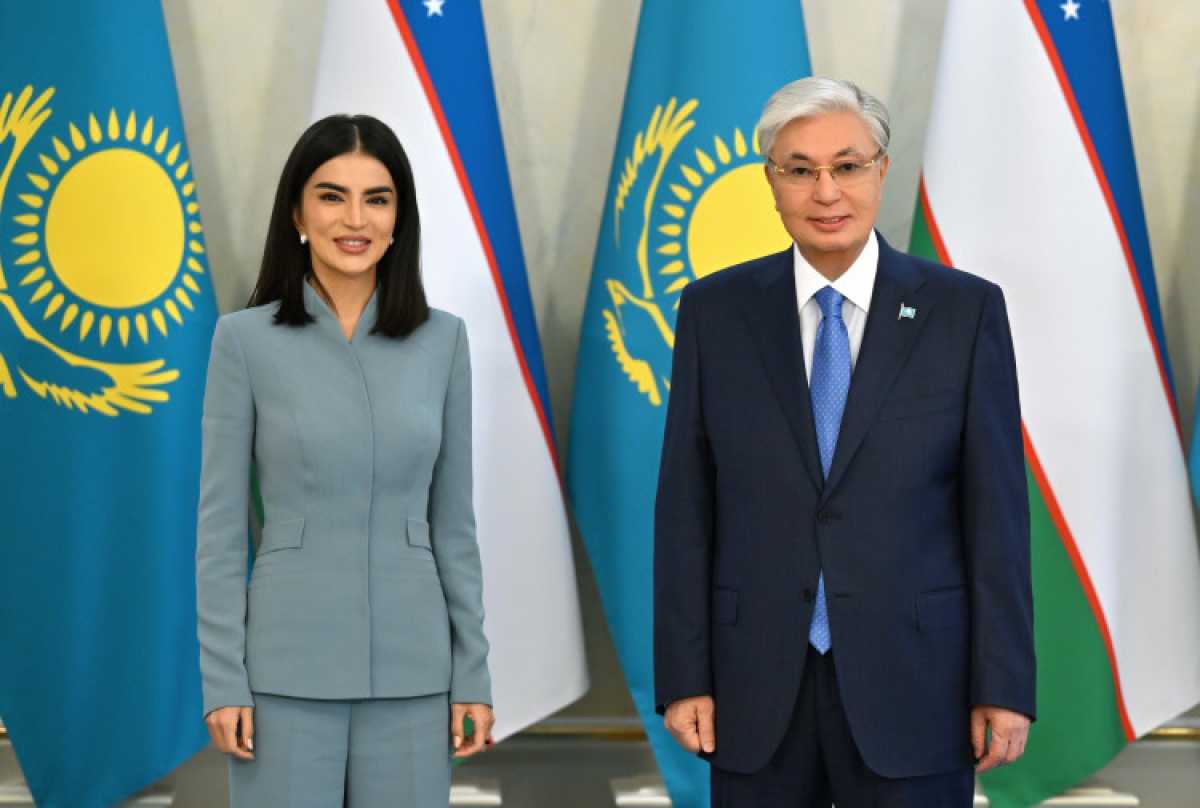 Президент Казахстана принял Саиду Мирзиёеву