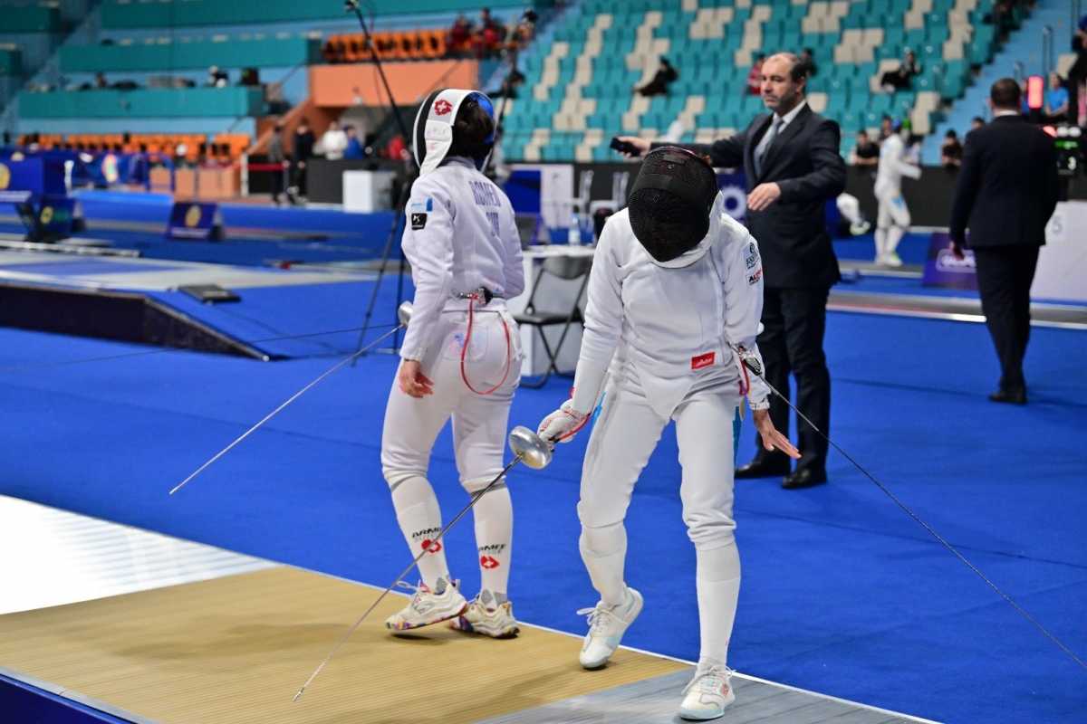 Казахстанка Ирина Бакалдина завоевала золотую медаль на чемпионате Азии по фехтованию