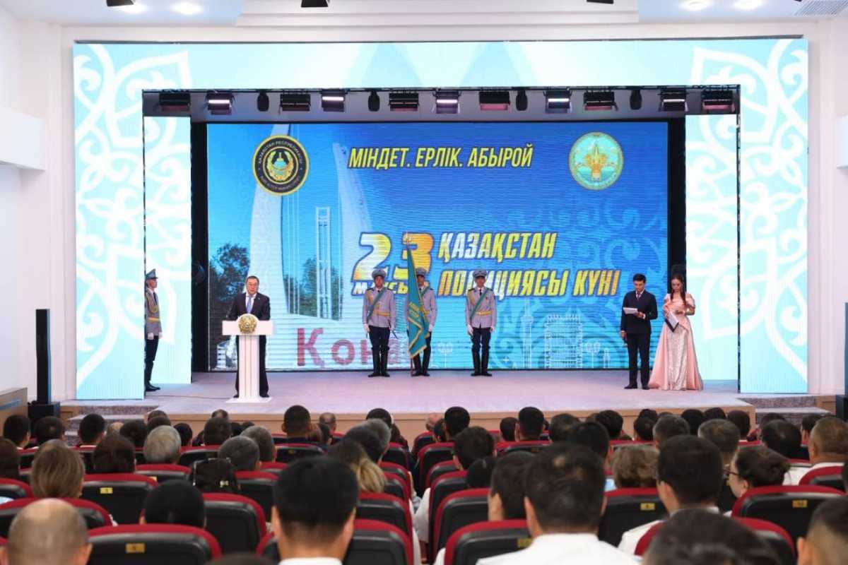 В Алматинской области отметили День полиции Республики Казахстан