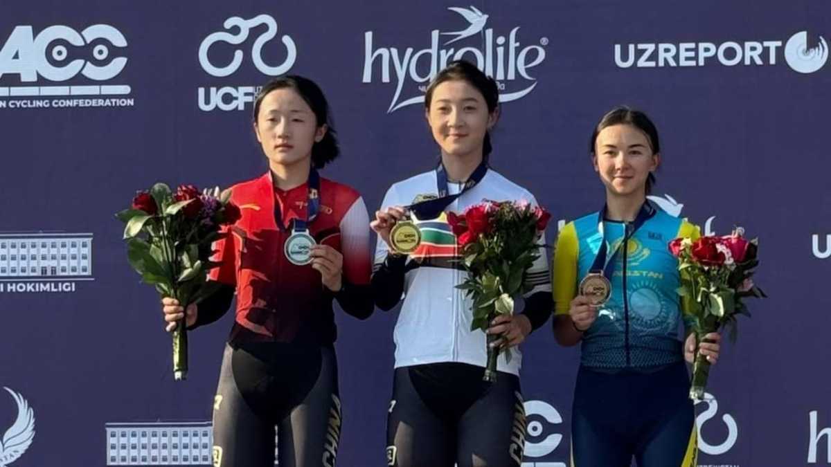 Казахстанка Юлия Ли завоевал «бронзу» чемпионата Азии по маунтинбайку