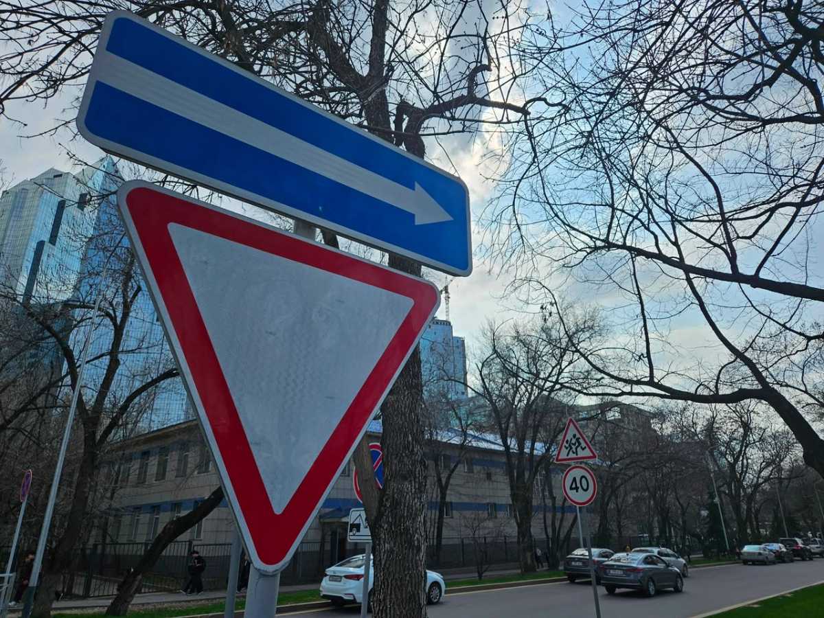 Одностороннее движение ввели ещё на трёх улицах Алматы