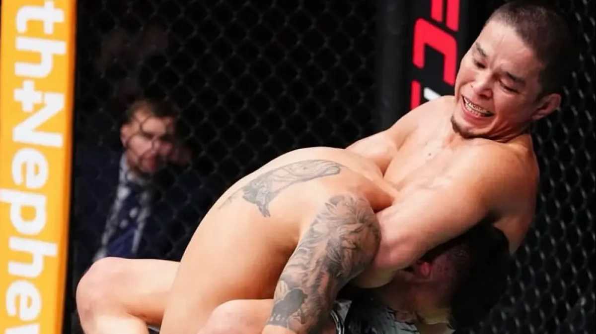 Асу Алмабаев сделал заявление о титульном бое после победы в UFC