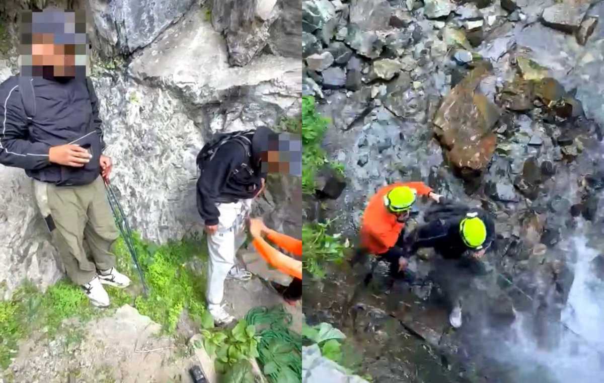Пропавших туристов нашли на высоте 3680 метров в горах Алматы