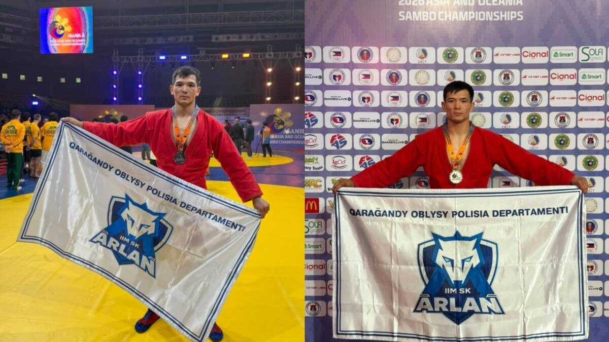 Полицейский из Карагандинской области завоевал «серебро» чемпионата Азии и Океании по самбо
