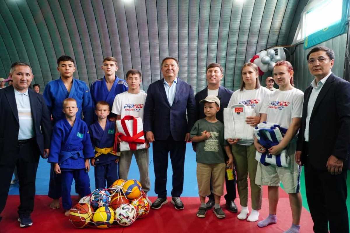 Новый ФОК открылся в Аршалынском районе