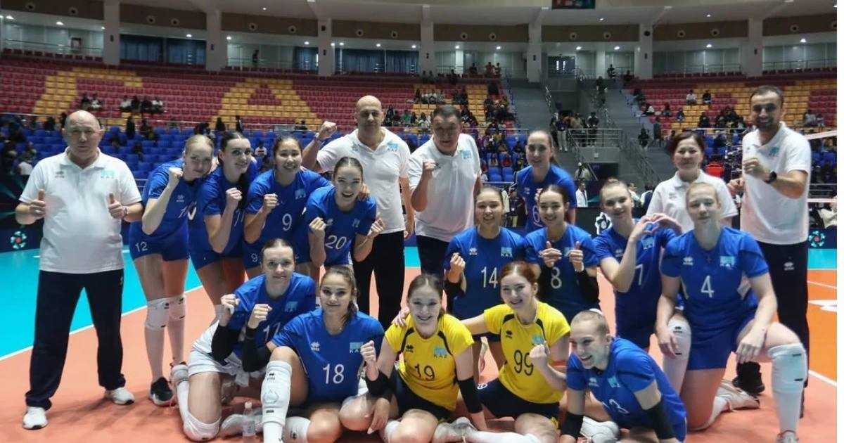 Казахстанские волейболистки пробились в полуфинал Кубка наций