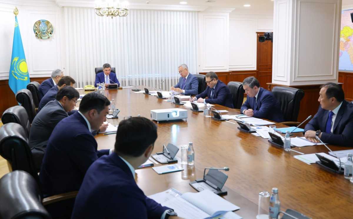 Бектенов поручил обеспечить достижение плановых темпов роста экономики