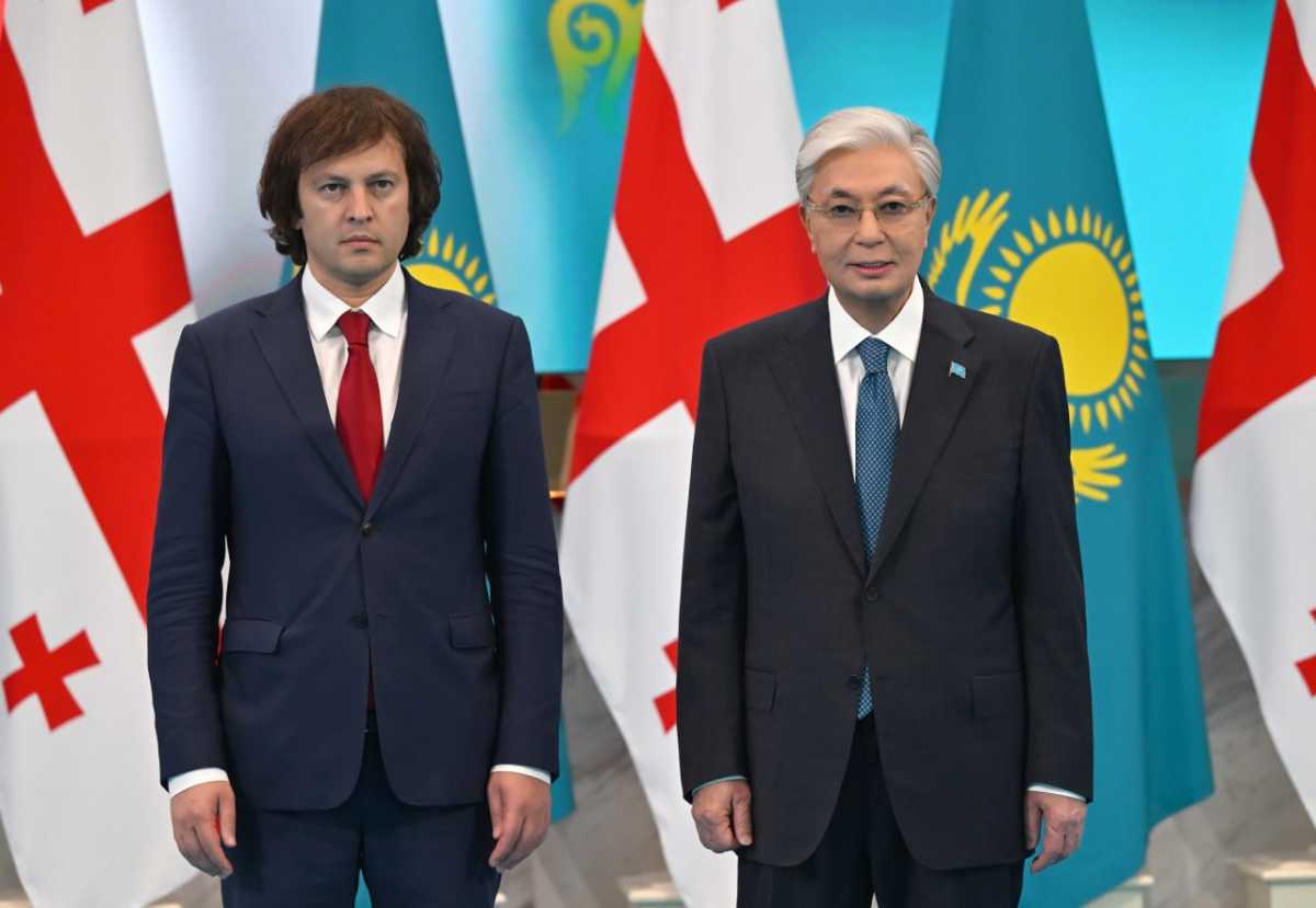 Токаев и Кобахидзе обсудили расширение сотрудничества между Казахстаном и Грузией