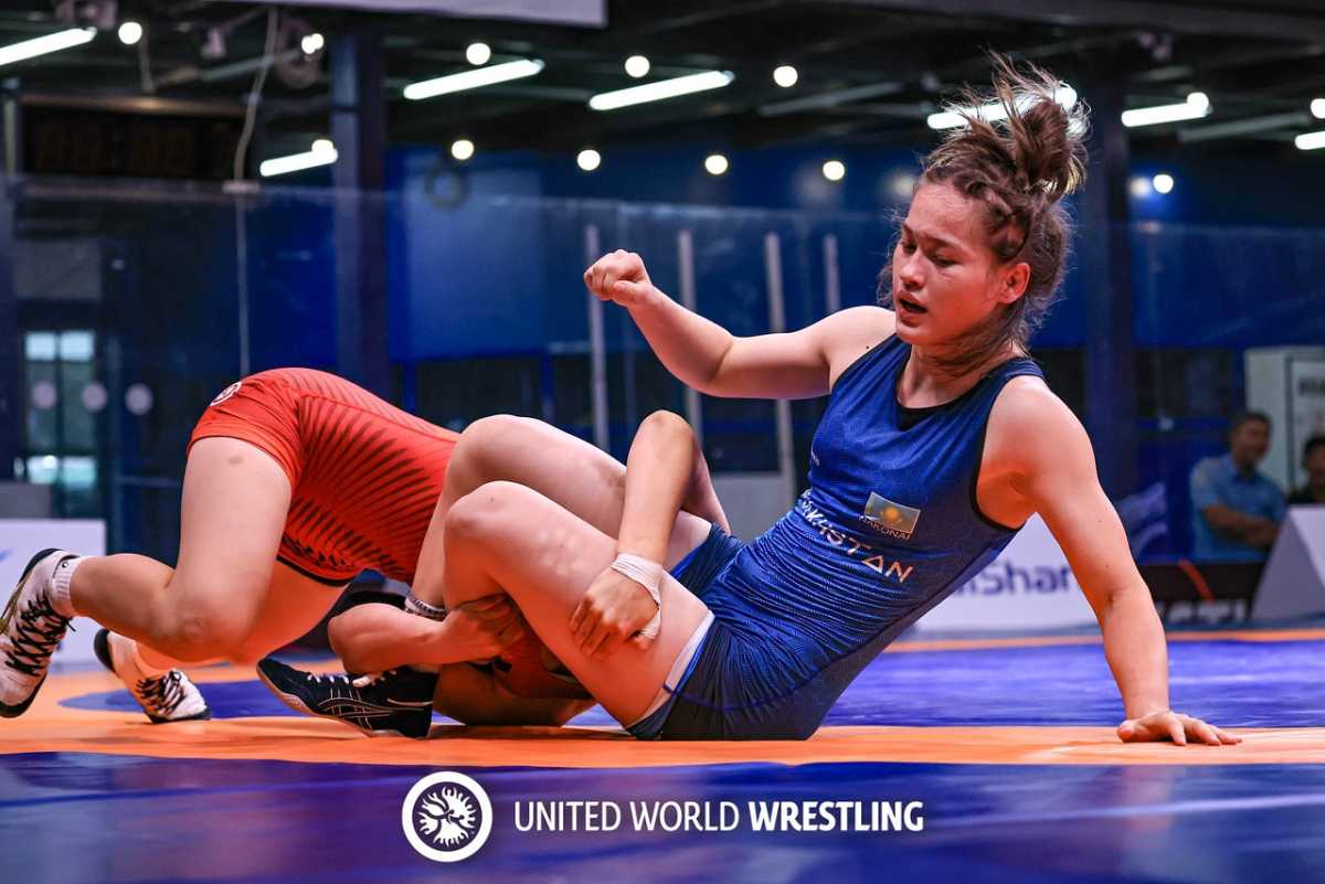 Женская сборная Казахстана завоевала пять медалей на чемпионате Азии U20 по борьбе