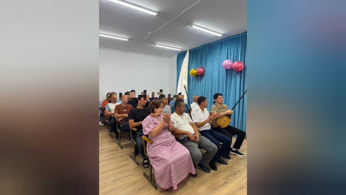 В учреждении УИС Мангистауской области отметили Национальный день домбры