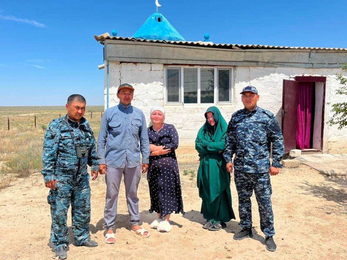 Полицейские нашли троих пропавших граждан в Мангистауской области