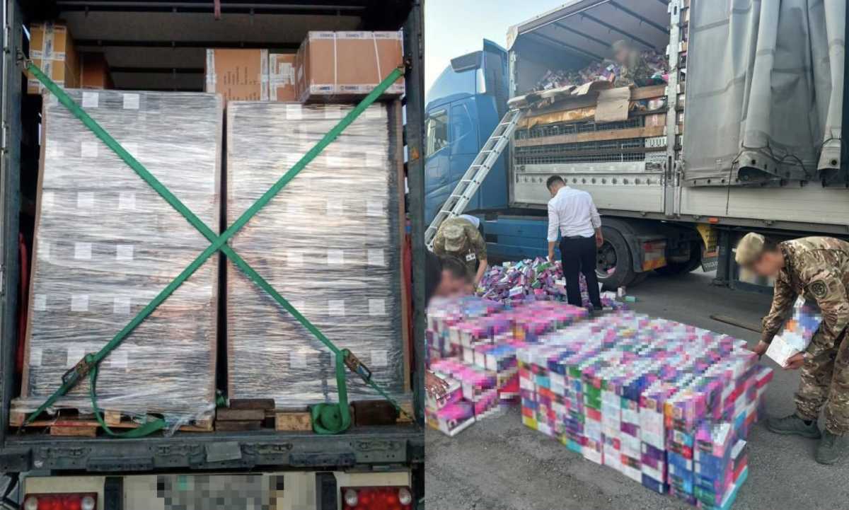 Крупную партию вейпов на полмиллиарда тенге пытались ввезти в Казахстан