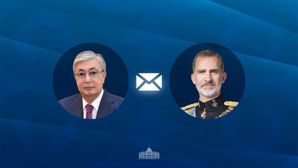Токаев поздравил короля Испании с триумфом сборной на чемпионате мира по футболу