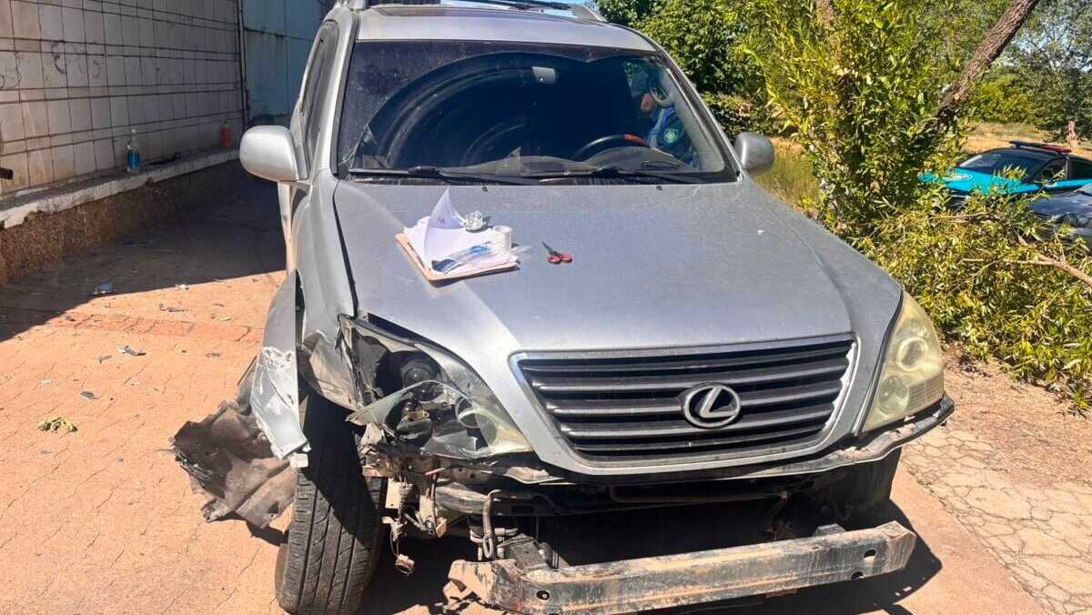 Пока хозяин спал: угнанный Lexus нашли после ДТП в Акмолинской области