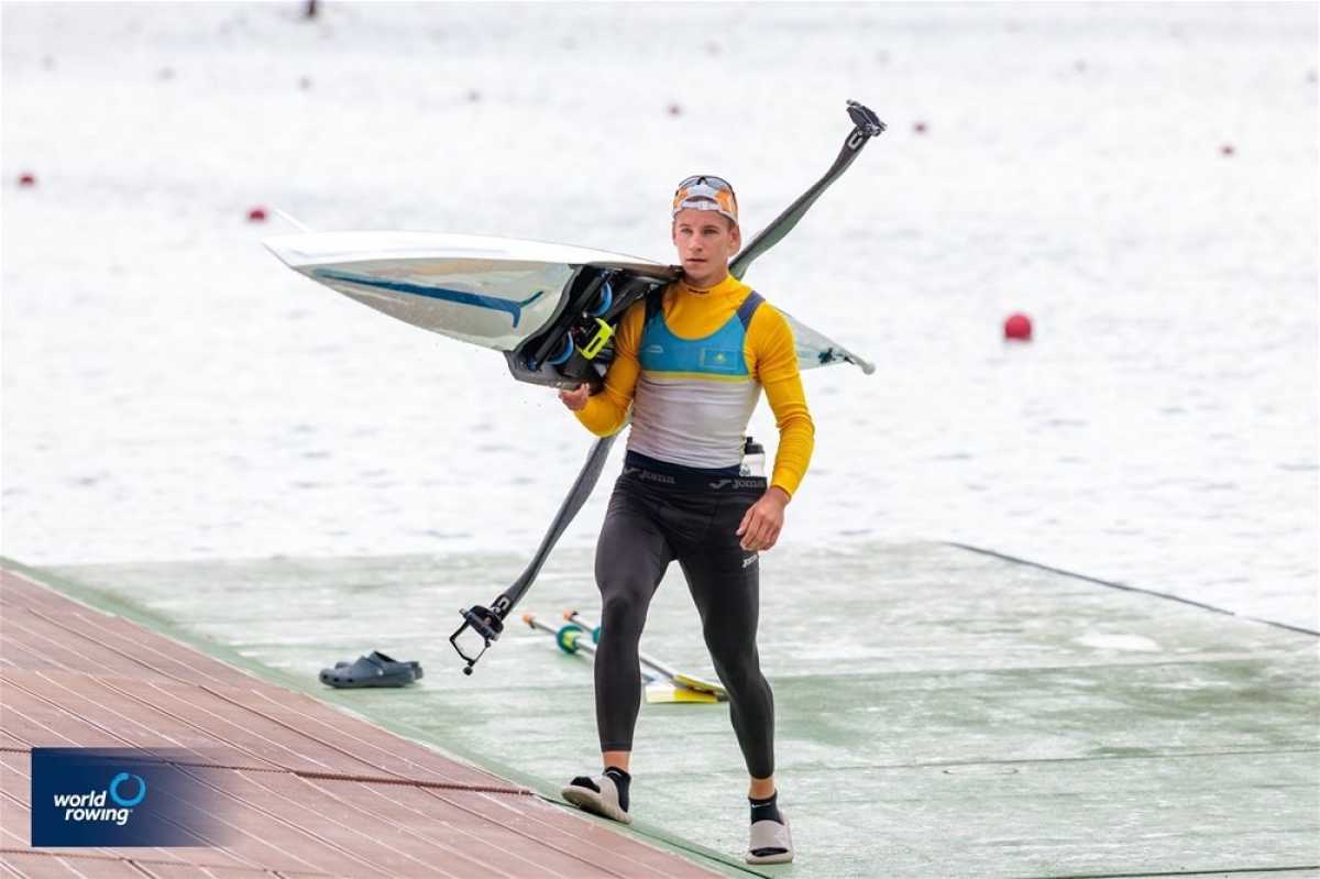 Казахстанец Артём Матусевич вышел в финал молодёжного чемпионата мира по академической гребле