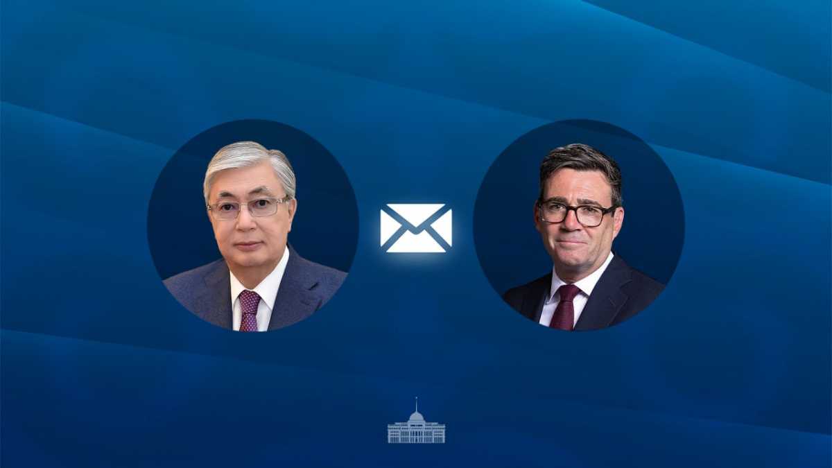 Токаев поздравил нового премьер-министра Великобритании