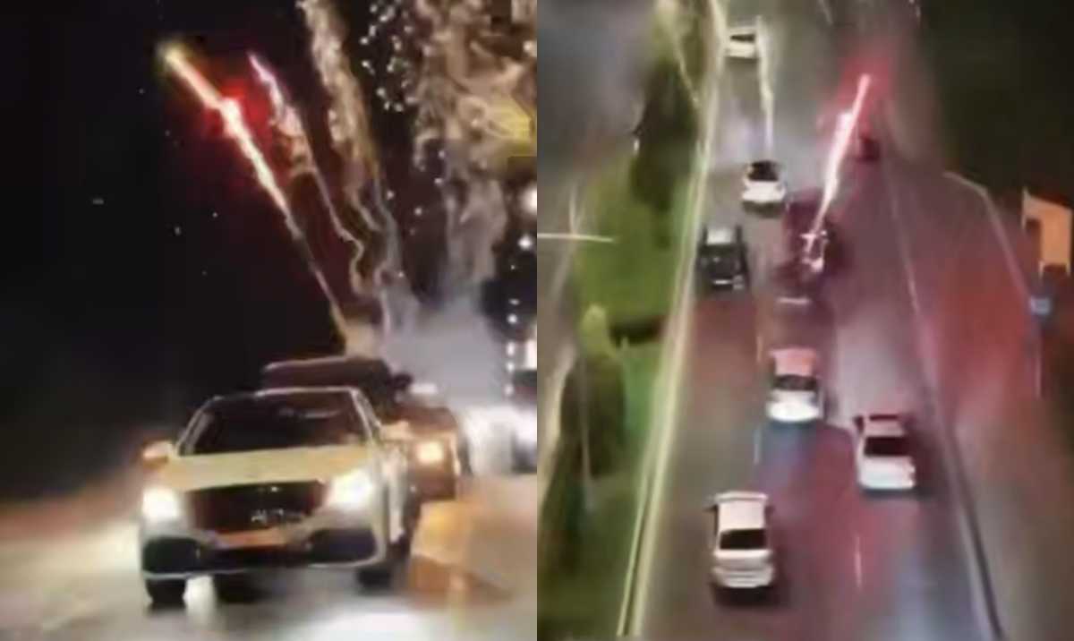 Запустил салют из люка автомобиля: 18-летнего парня наказали в Жамбылской области