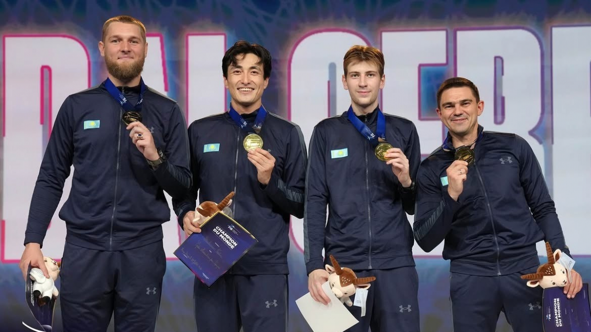 Казахстан завершил чемпионат мира по фехтованию с одной медалью