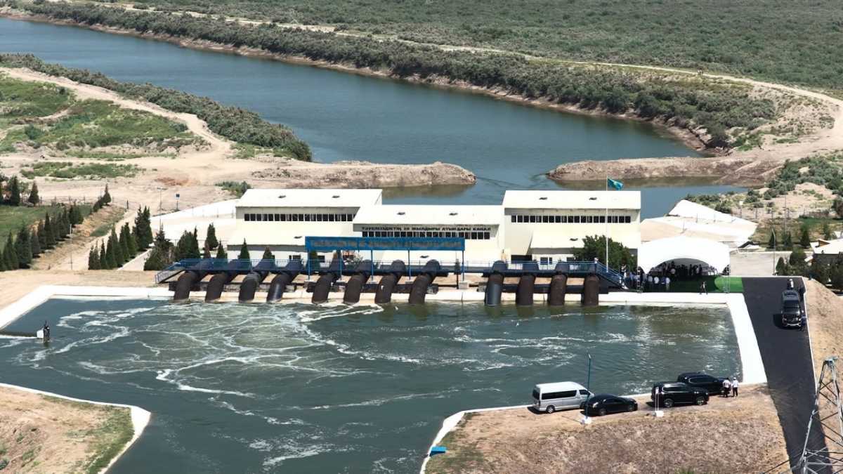 Групповой водопровод запустили в Шардаре: более 31 тысячи жителей получат качественную питьевую воду
