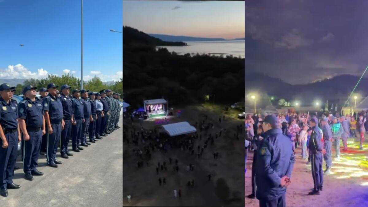 Полиция обеспечила безопасность на фестивале 