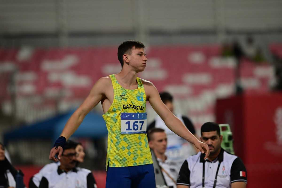 Легкоталет Максим Сажнев установил рекорд Казахстана и вышел в финал чемпионата мира U20