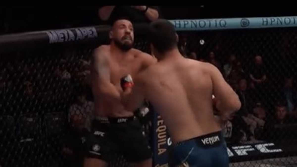 Казахстанец Дияр Нургожай победил нокаутом на турнире UFC