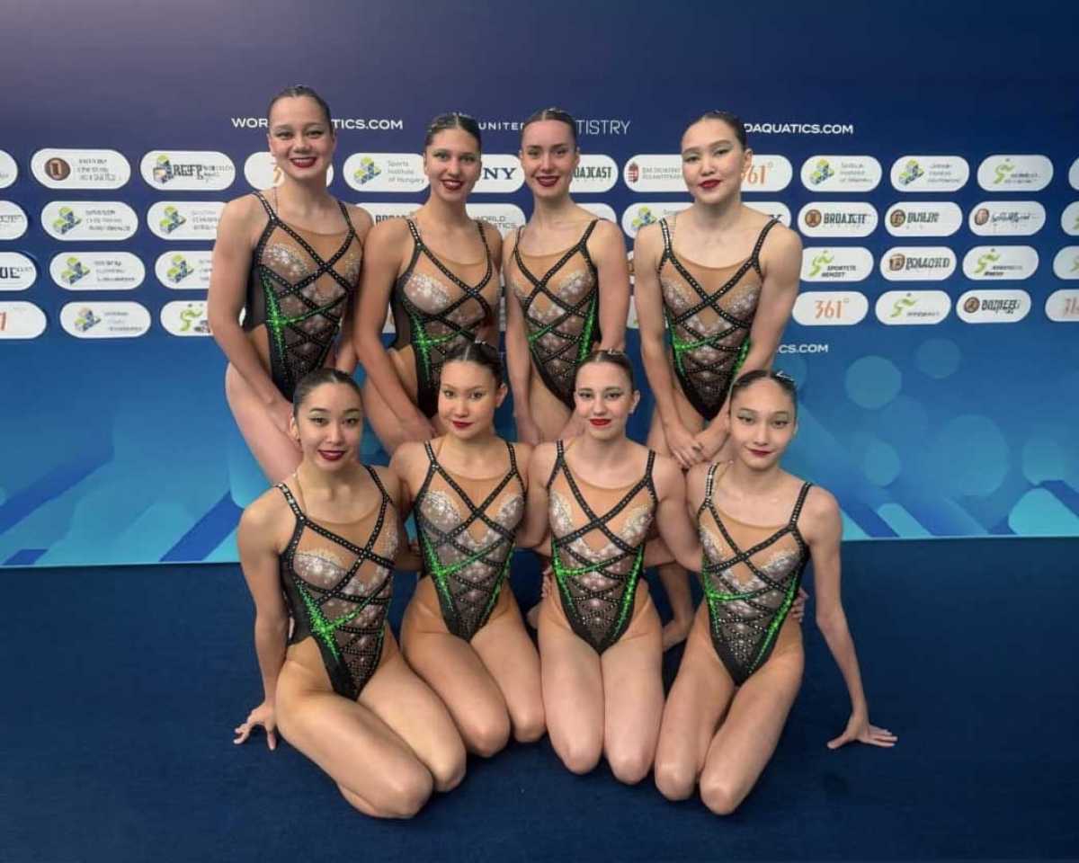 Казахстан вошёл в топ-10 юниорского чемпионата мира по артистическому плаванию