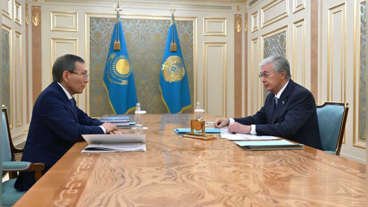 Выборы депутатов Курултая: Токаев принял глава ЦИК РК