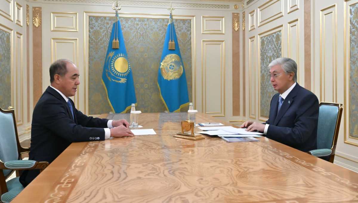 Аким ЗКО отчитался перед Токаевым