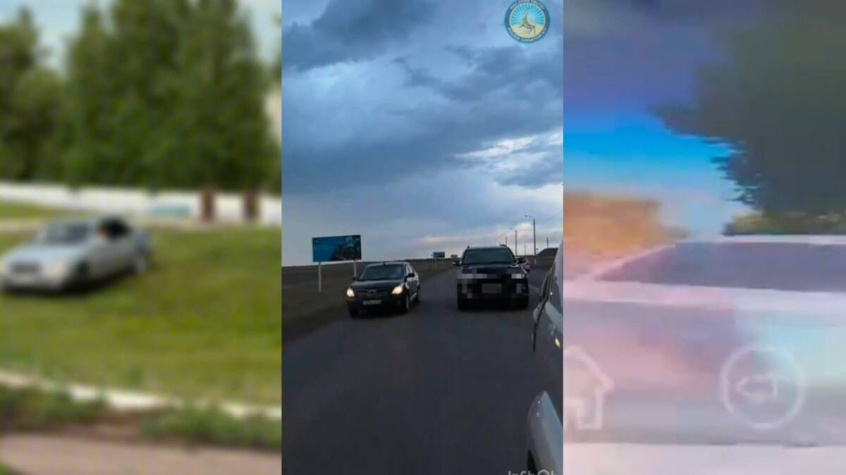 Опасные манёвры попали на видео: водителей наказали в Павлодарской области