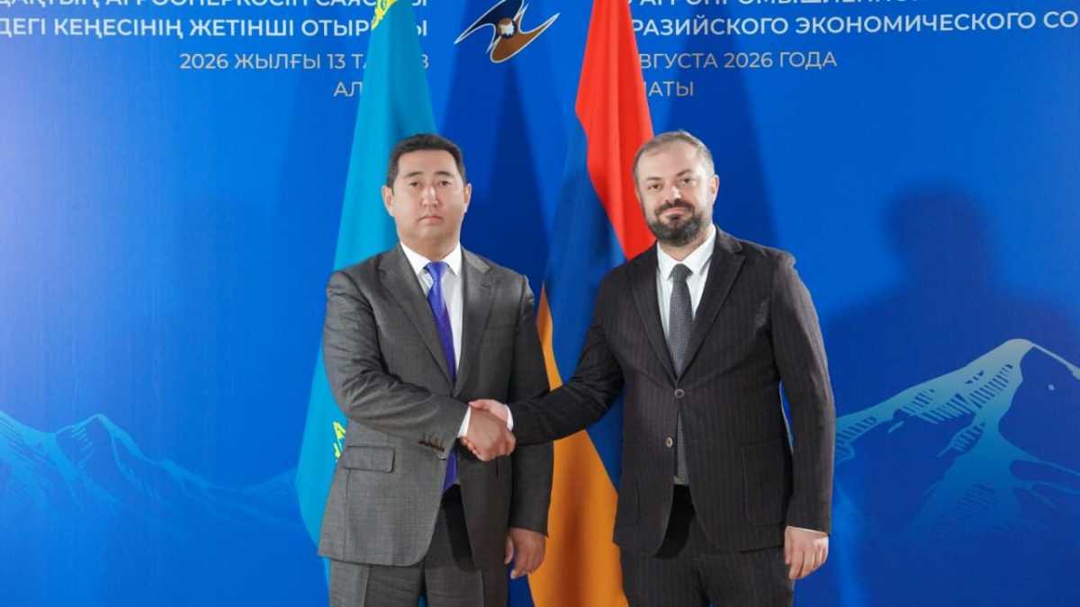 Казахстан и Армения создадут рабочую группу для наращивания взаимной торговли АПК