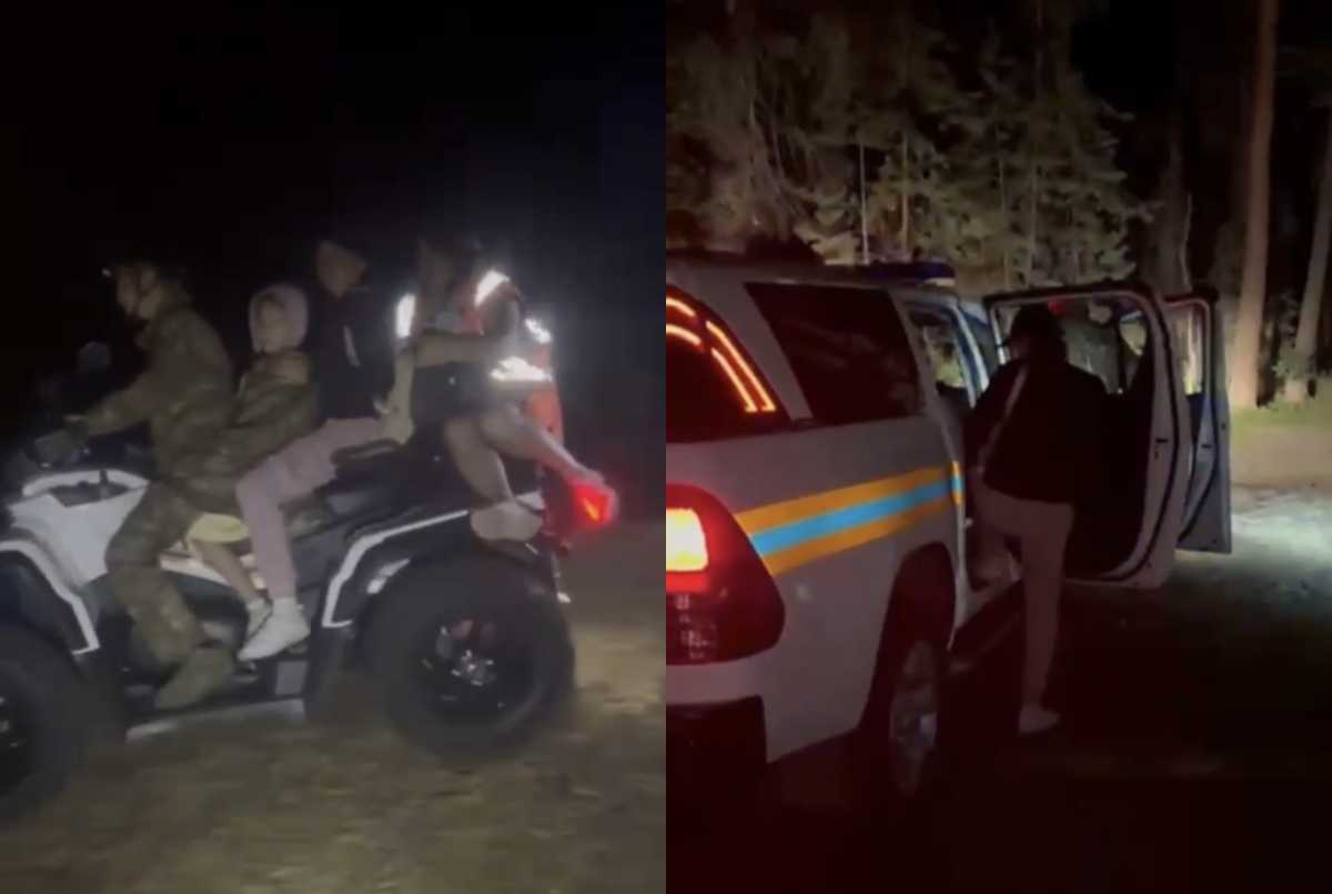 Двух женщин и ребёнка, заблудившихся в горах Каркаралы, спасли в Карагандинской области