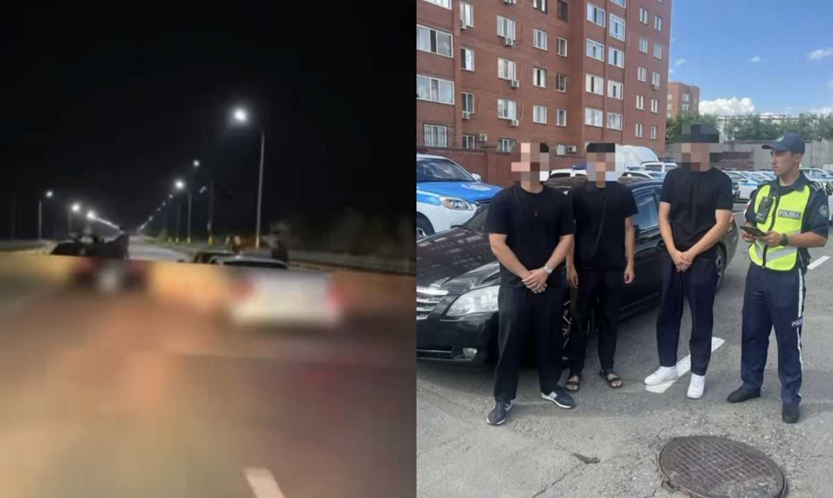Высовывались из окон и люков авто: участников опасной съёмки наказали в Павлодаре