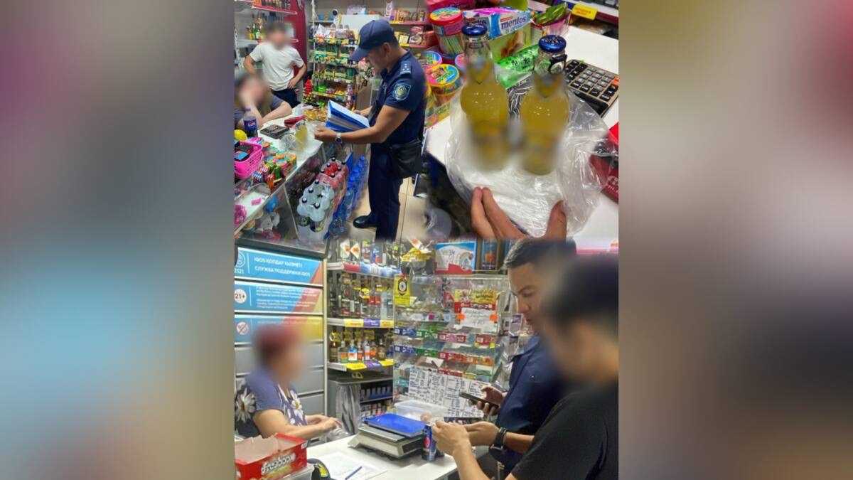 Более 500 нарушений выявили полицейские во время рейдов в Астане