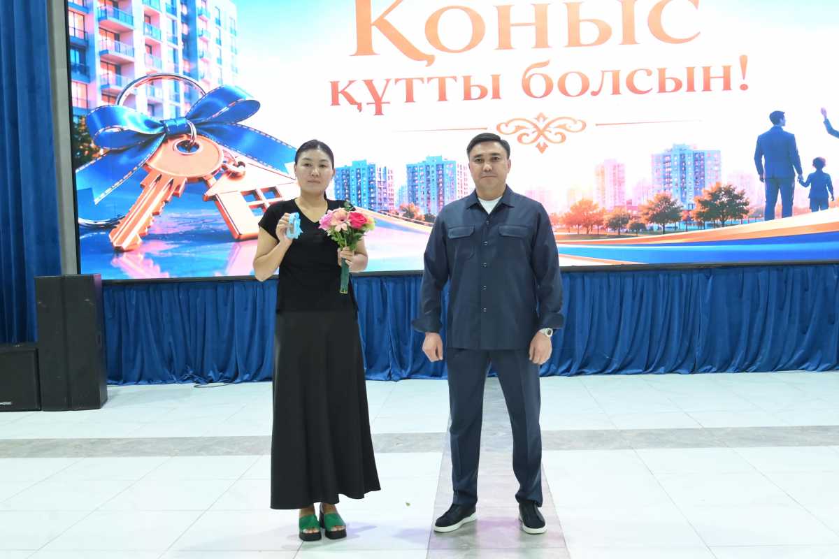 Ещё 40 семей получили жильё в Шымкенте