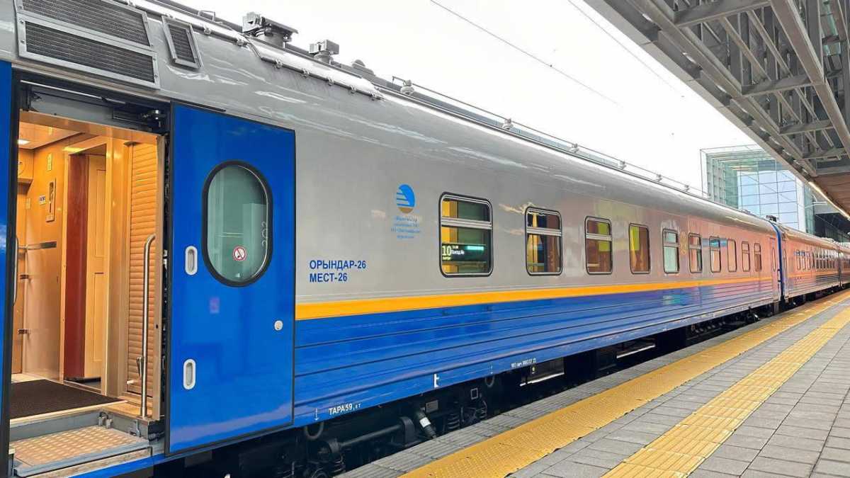 Поезд из Астаны в Аркалык продолжит курсировать до конца года