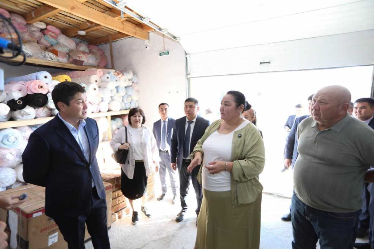 В Мангистау расширяют производство отечественной продукции для детей
