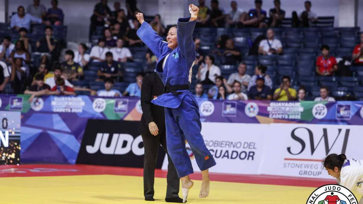 Фатима Супыгалиева завоевала золотую медаль чемпионата мира по дзюдо среди кадетов