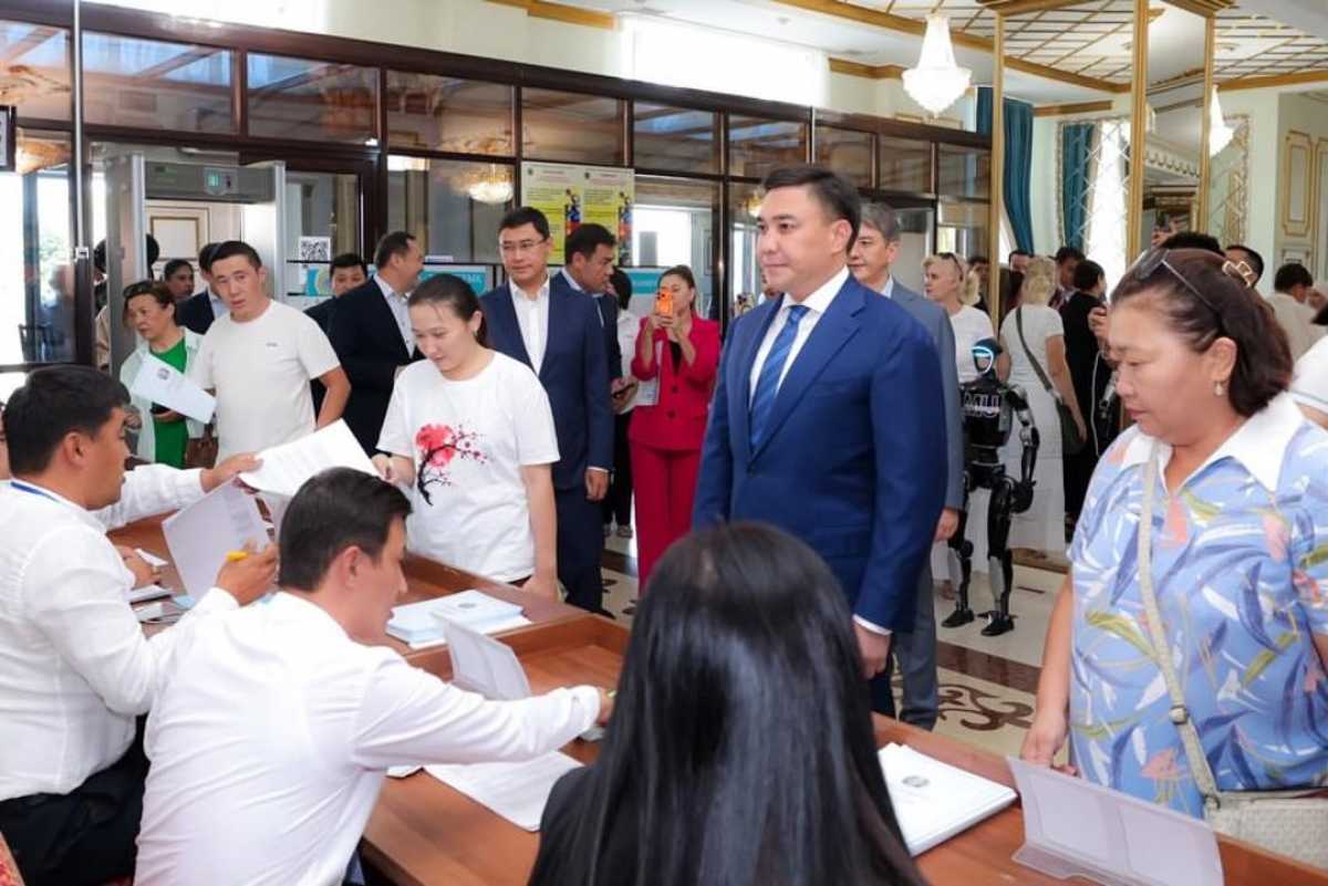 Габит Сыздыкбеков проголосовал на выборах