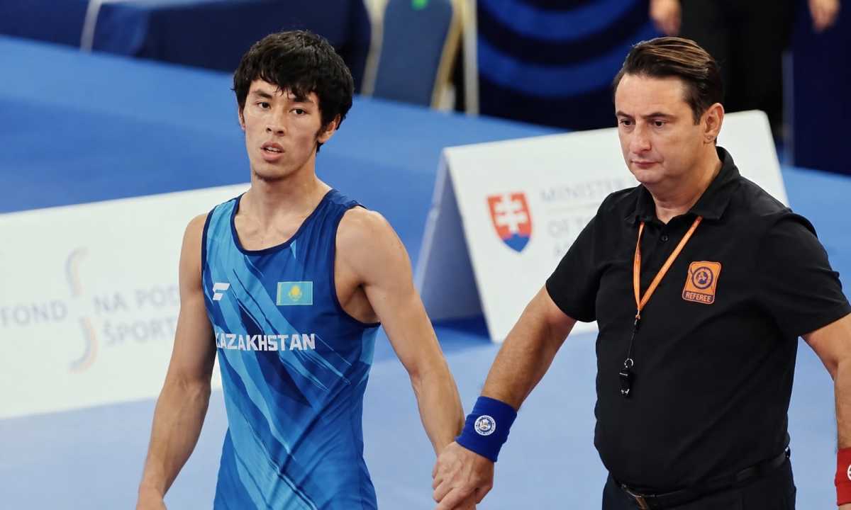 Борец Нурасыл Асамбек завоевал бронзовую медаль чемпионата мира U20