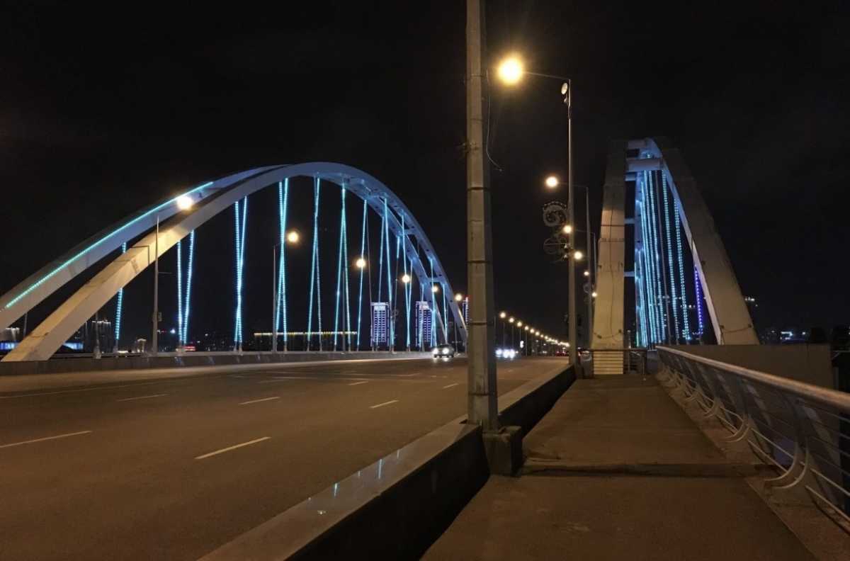 Движение по мосту Архар частично ограничат в Астане