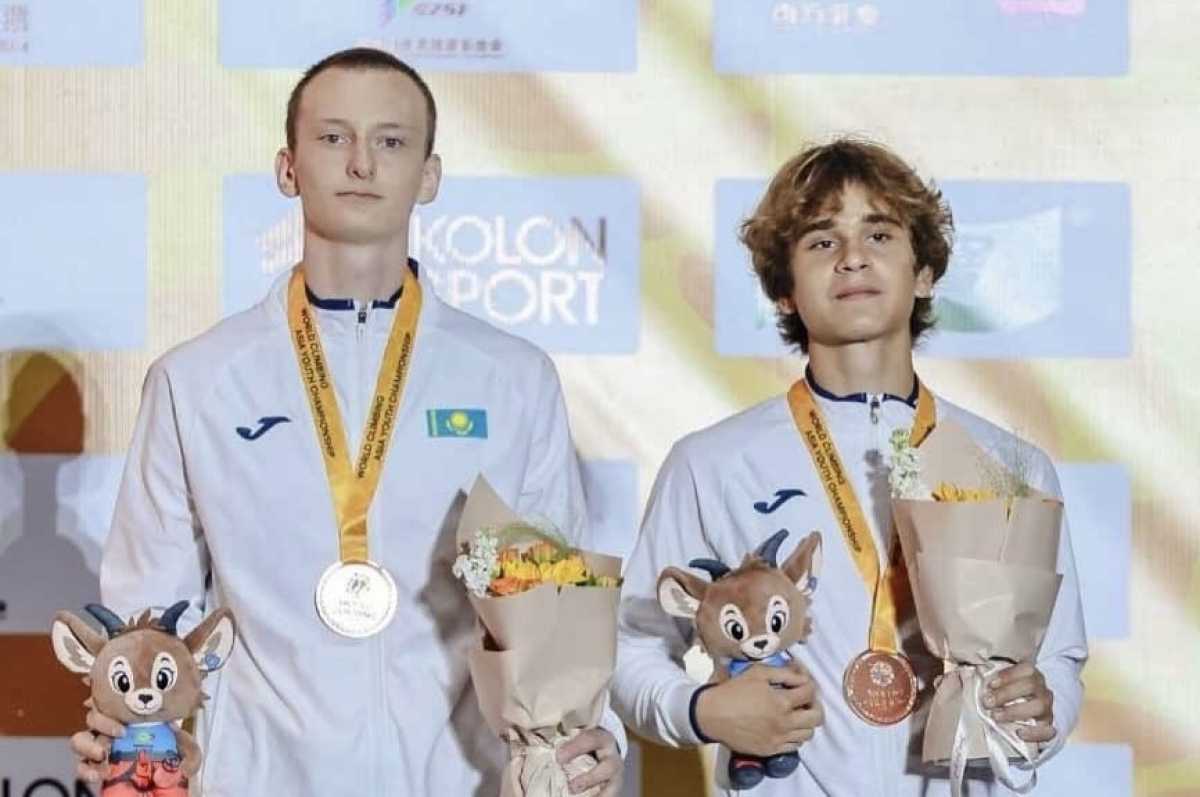Казахстанские скалолазы завоевали две «бронзы» на чемпионате Азии среди юниоров